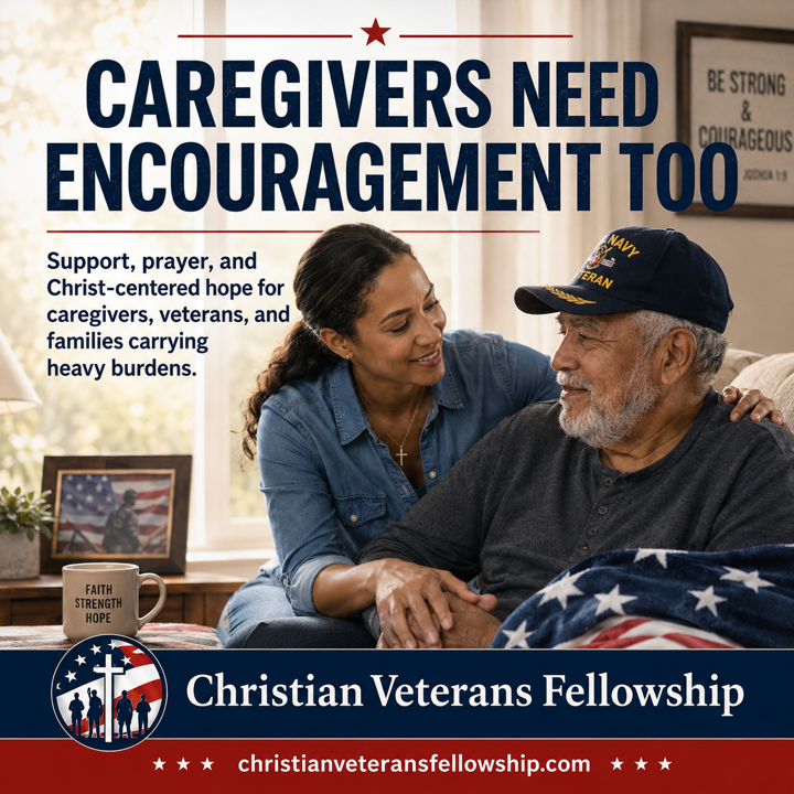 Hope at Home Christian Veterans Fellowship shareable graphic