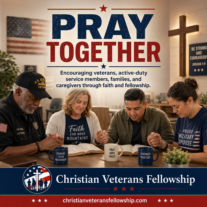 You Are Welcome Here Christian Veterans Fellowship shareable graphic